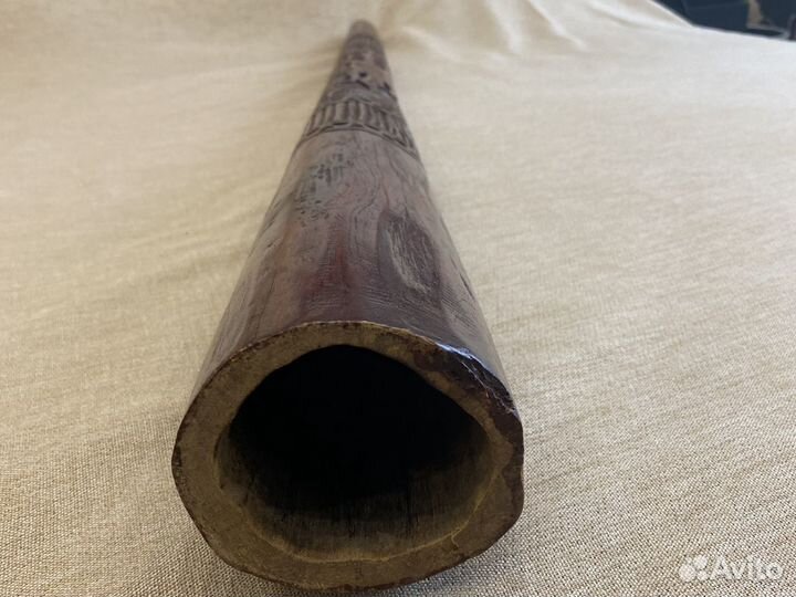 Диджериду из красного дерева