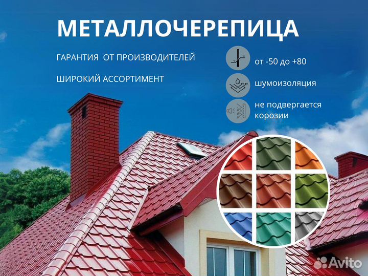 Металлочерепица.Кровля. Крыша. Ремонт кровли