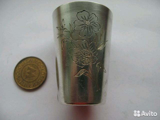 Стопка серебро