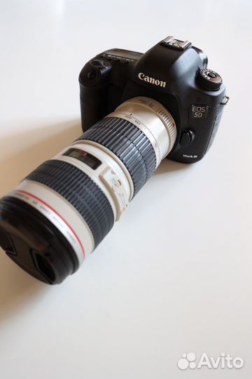 Canon 5d mark iii с объективом 70-200 1:4L