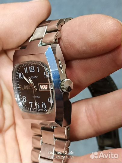 Часы Слава танк