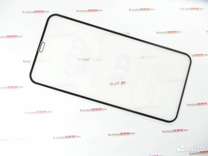 Защитное стекло для iPhone Xr/11 Черное#5374