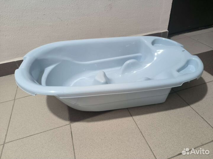 Детская ванночка для купания с горкой