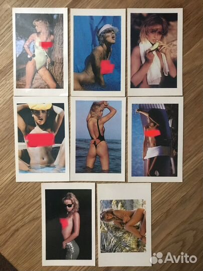 Карманные календарики эротика 80-92 год