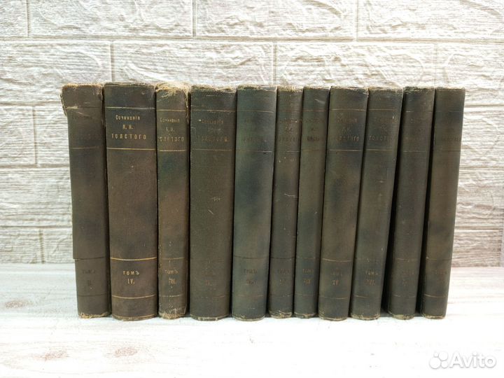 Толстой. Собрание сочинений 1912 г