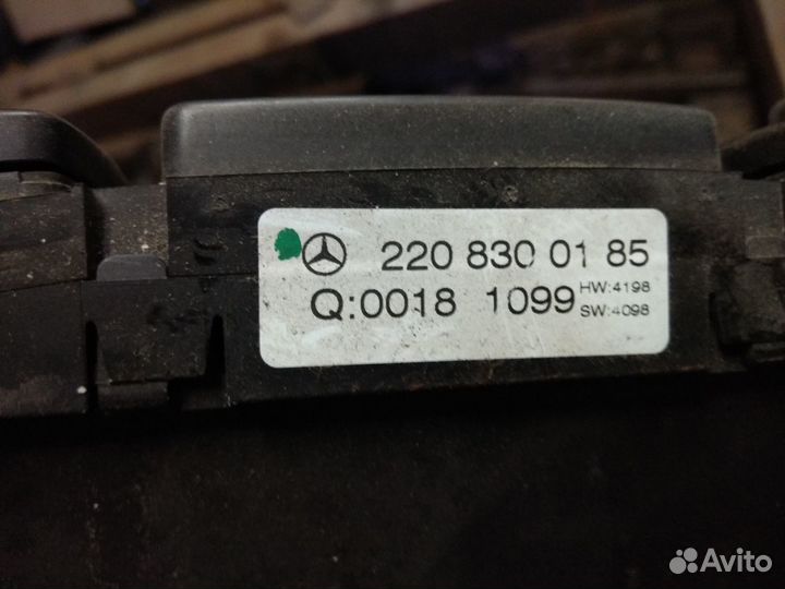 Блок упр климатом Mercedes w220