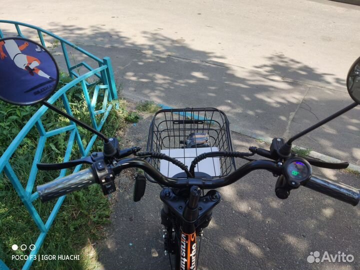 Электровелосипед monster black style Pro. (60/20)