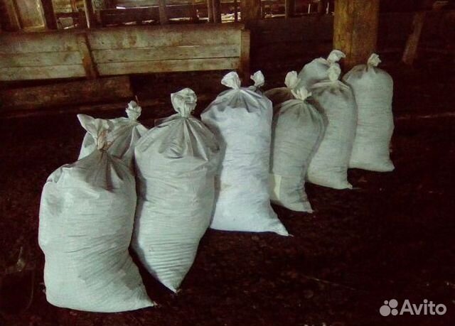 Перегной коровий в мешках