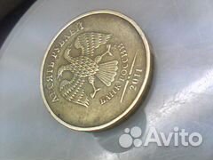 Монета заводской брак