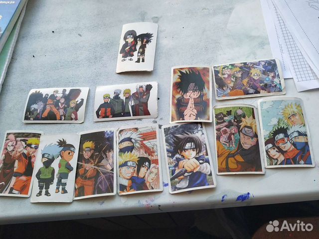 Карточки наруто