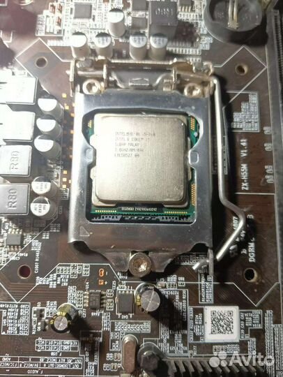 Материнская плата 1156 zx-h55m v1.41