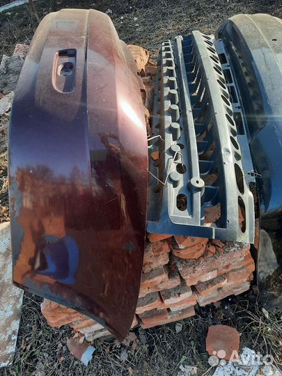 Задний бампер priora седан