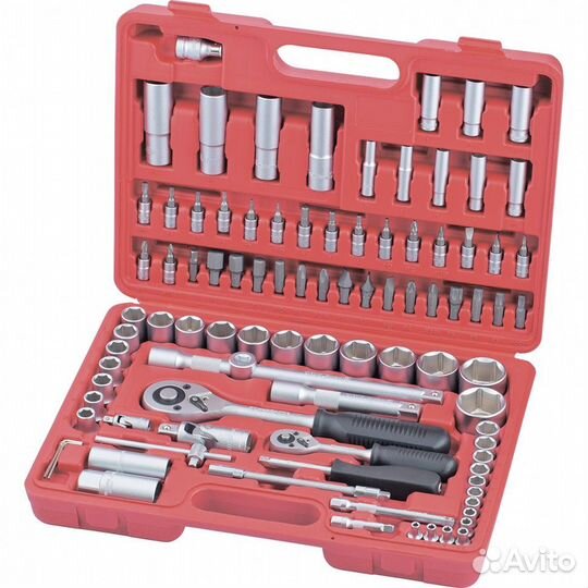 Набор слесарно-монтажный с квадратами, 1/4, 1/2, 9