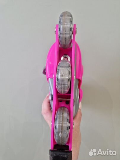 Роликовые коньки детские раздвижные