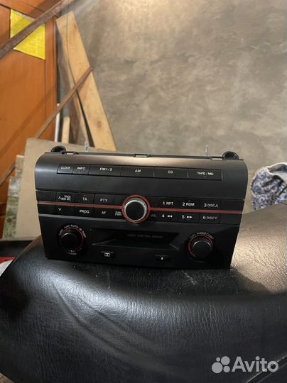 Магнитола mazda 3 bk