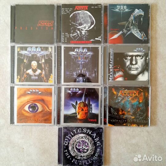 CD диски рок музыка и CD-Maximum (2в1)