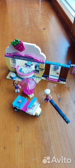 Lego Friends, дупло жираф, вертолёт,Sluban серфвэн