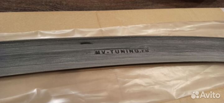 Спойлер лип на крышку багажника Honda Accord 8