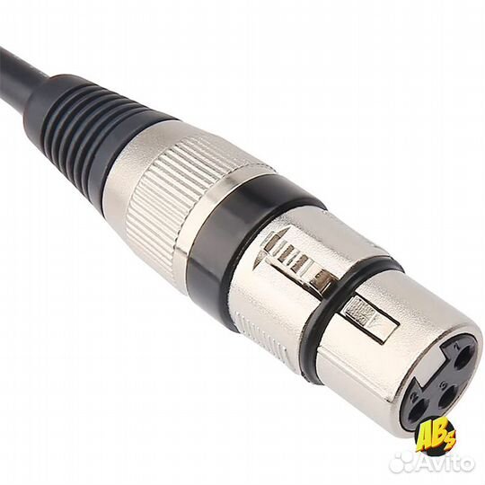 Кабель TRS - XLR балансный для мониторов jack 6.3