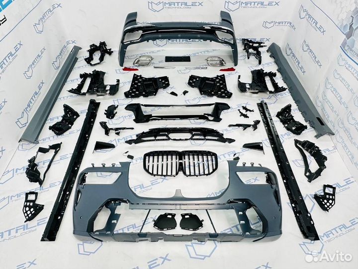 Обвес BMW X7 G07 М пакет в сборе рестайлинг
