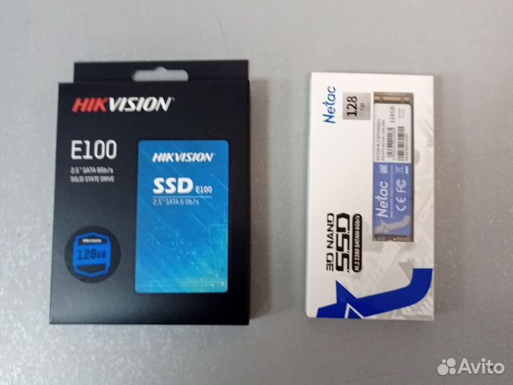 SSD M2, SATA 128гб-500гб
