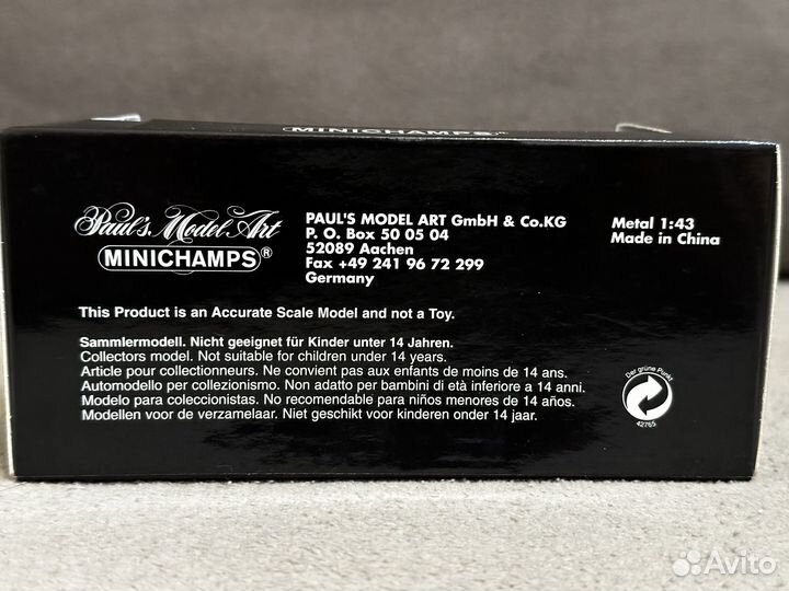 Porsche 550 Spyder minichamps