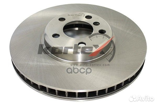 Диск торм. BMW F07/F10 пер.лев.вент.(d348mm)(ц