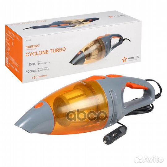 Пылесос cyclone turbo в сумке 150Вт, 0,5л, 6