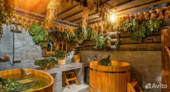 Коробка веников для бани