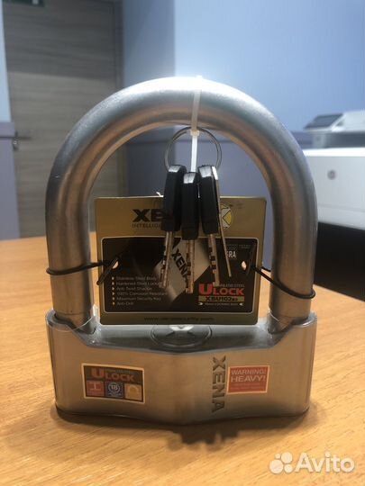 Противоугонный замок для мото xena u lock XSU102