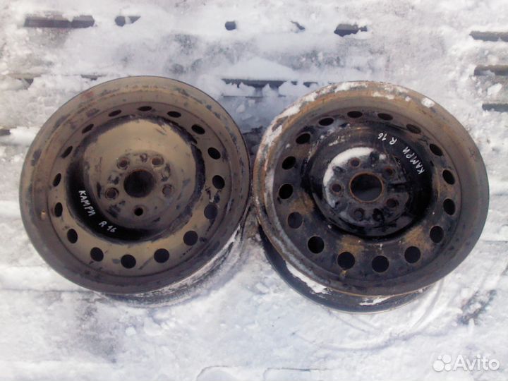 Диск штампованный R16 5*114,3