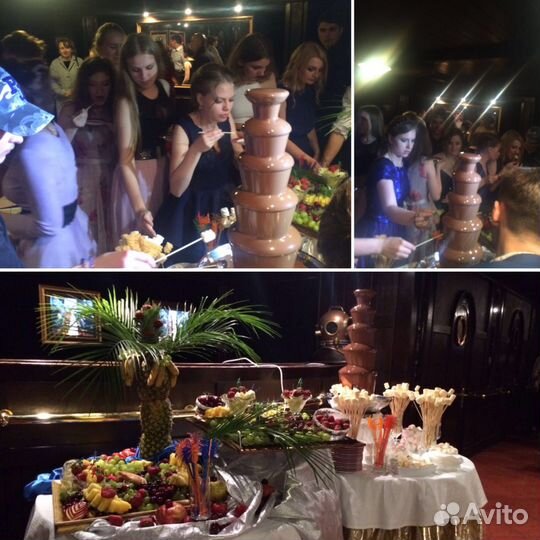 Шоколадный фонтан Аренда в спб