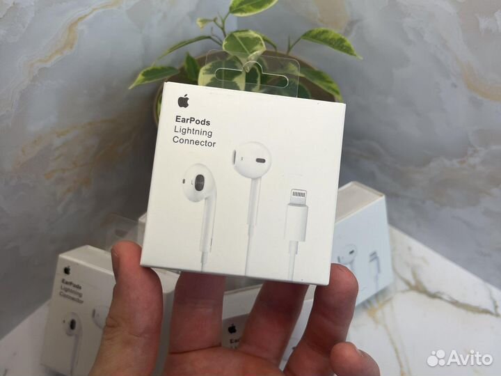 Наушники apple earpods lightning оригинал