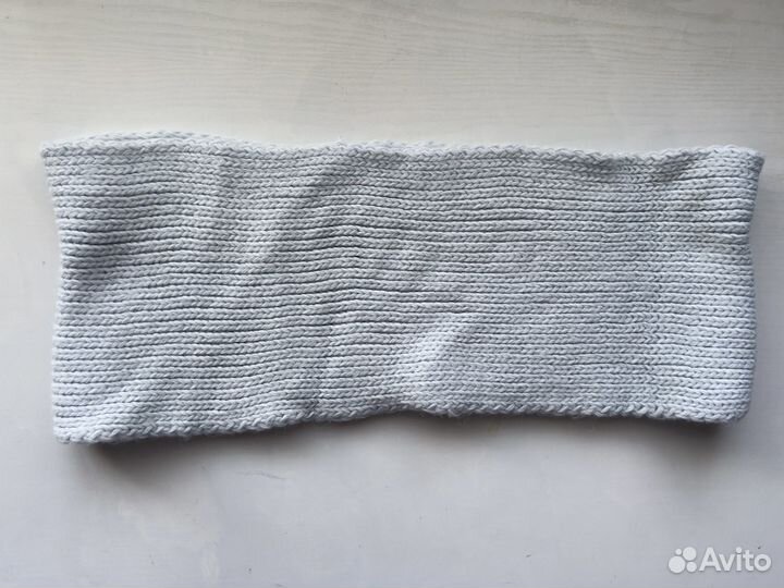 Комплект шапка, шарф, варежки