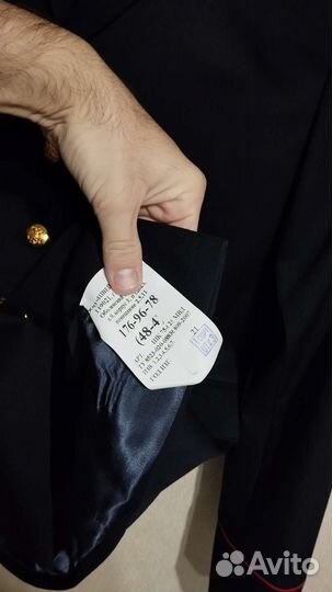 Китель мвд (Необорудованный, без погон)