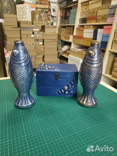 Бутылка декоративная интерьерная кеф