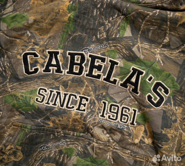 Cabelas Vintage M Realtree худи