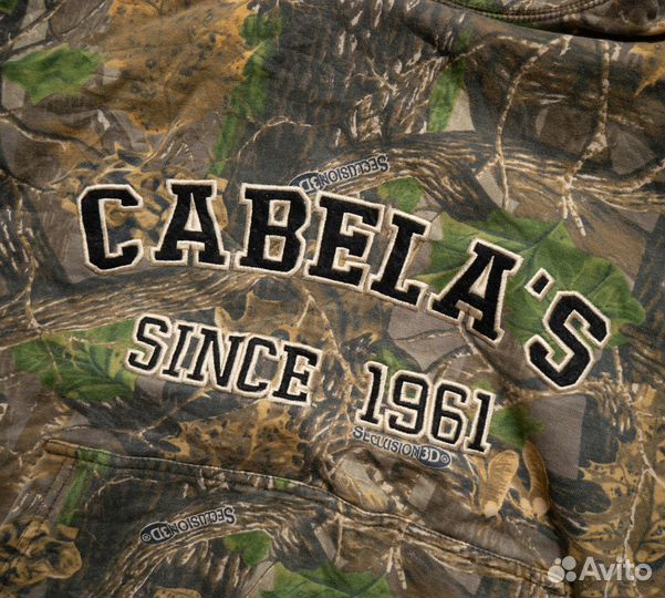 Cabelas Vintage M Realtree худи