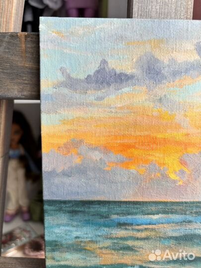 Картина. Морской пейзаж