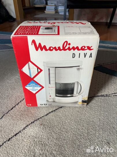 Кофеварка капельная moulinex оригинал