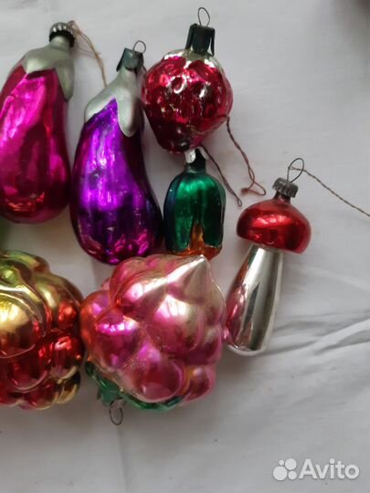 Елочные игрушки СССР