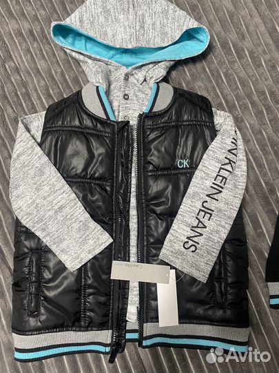 Calvin klein (жилетка, кофта, штаны) детские