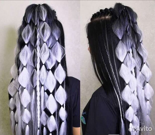 Афрокосы, комплекты десе, афрохвосты,афроплетение
