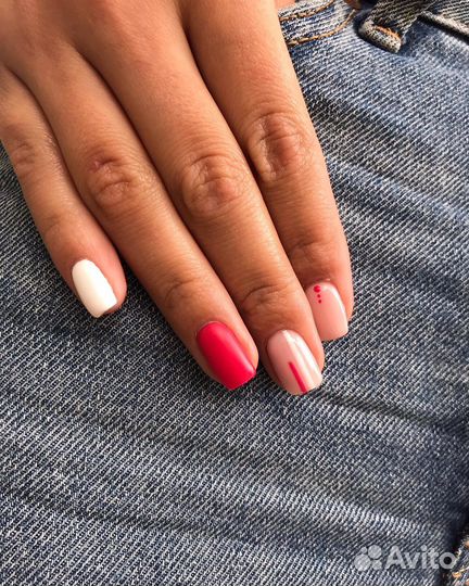 Маникюр с покрытием