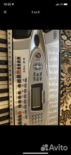 Синтезатор Techno kb-760 новый
