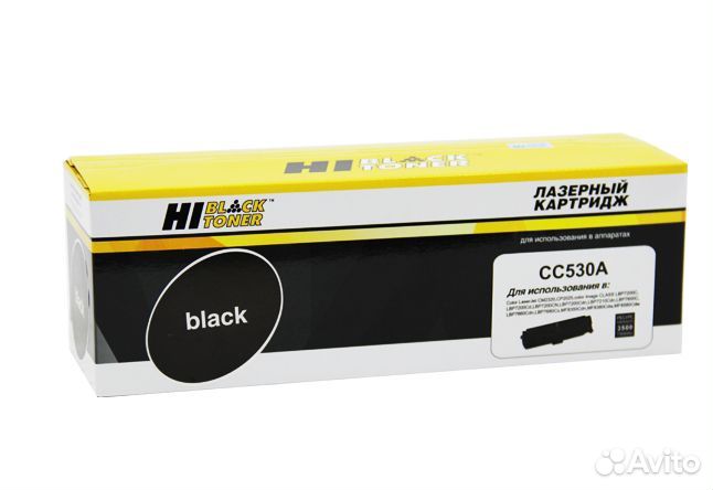 Картридж Hi-Black (HB-CC530A/№ 718) для HP CLJ CP2