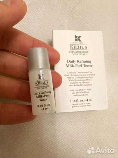Новинка kiehls milk peel тонер