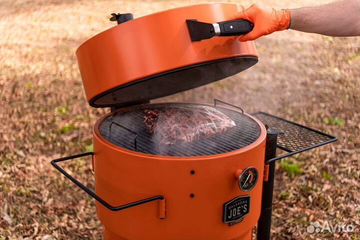 Гриль коптильня Oklahoma Joe's Drum Bronco Pro