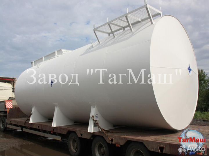 Емкость, резервуар под нефтепродукты 100 м3