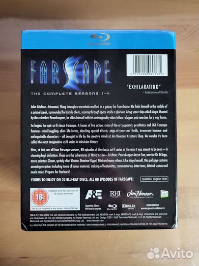 Farscape: The Complete Series Blu-ray ENG